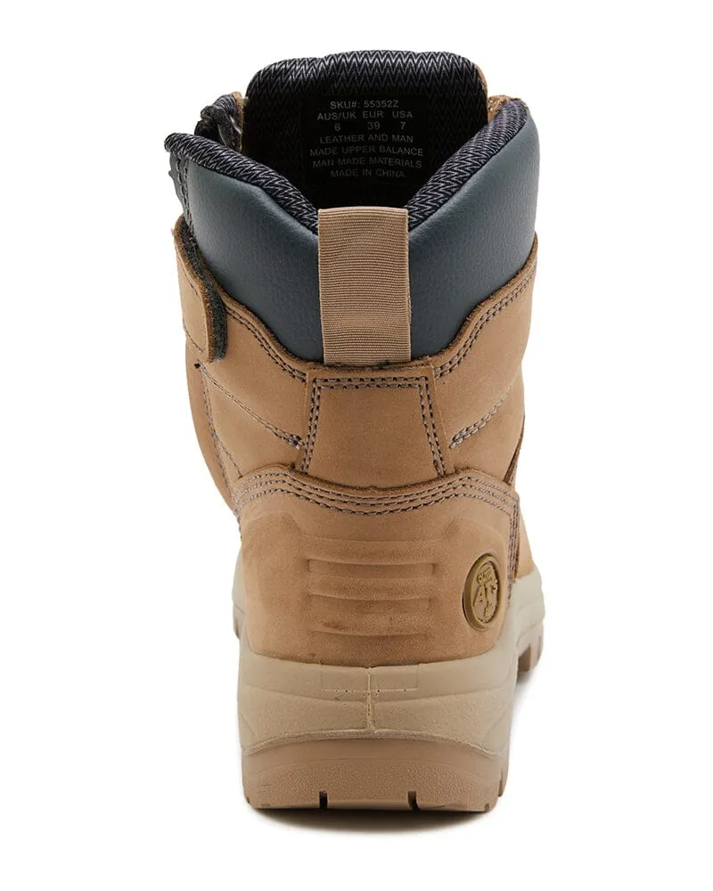 AT 55-352Z Zip Sided Boot - Stone