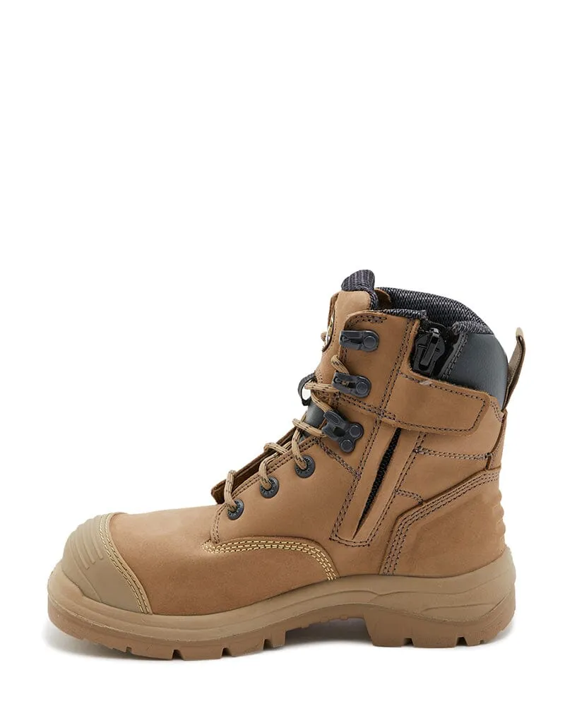 AT 55-352Z Zip Sided Boot - Stone