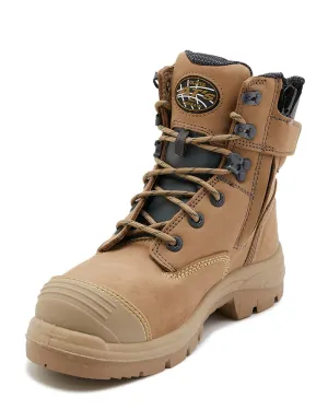 AT 55-352Z Zip Sided Boot - Stone