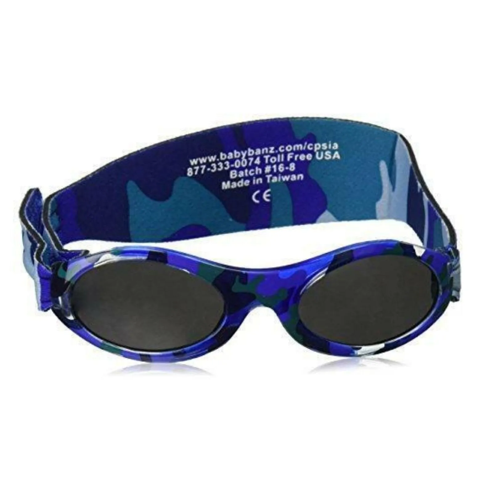 Baby Banz Adventurer Sunglasses 0-2 yrs - Blue Camo