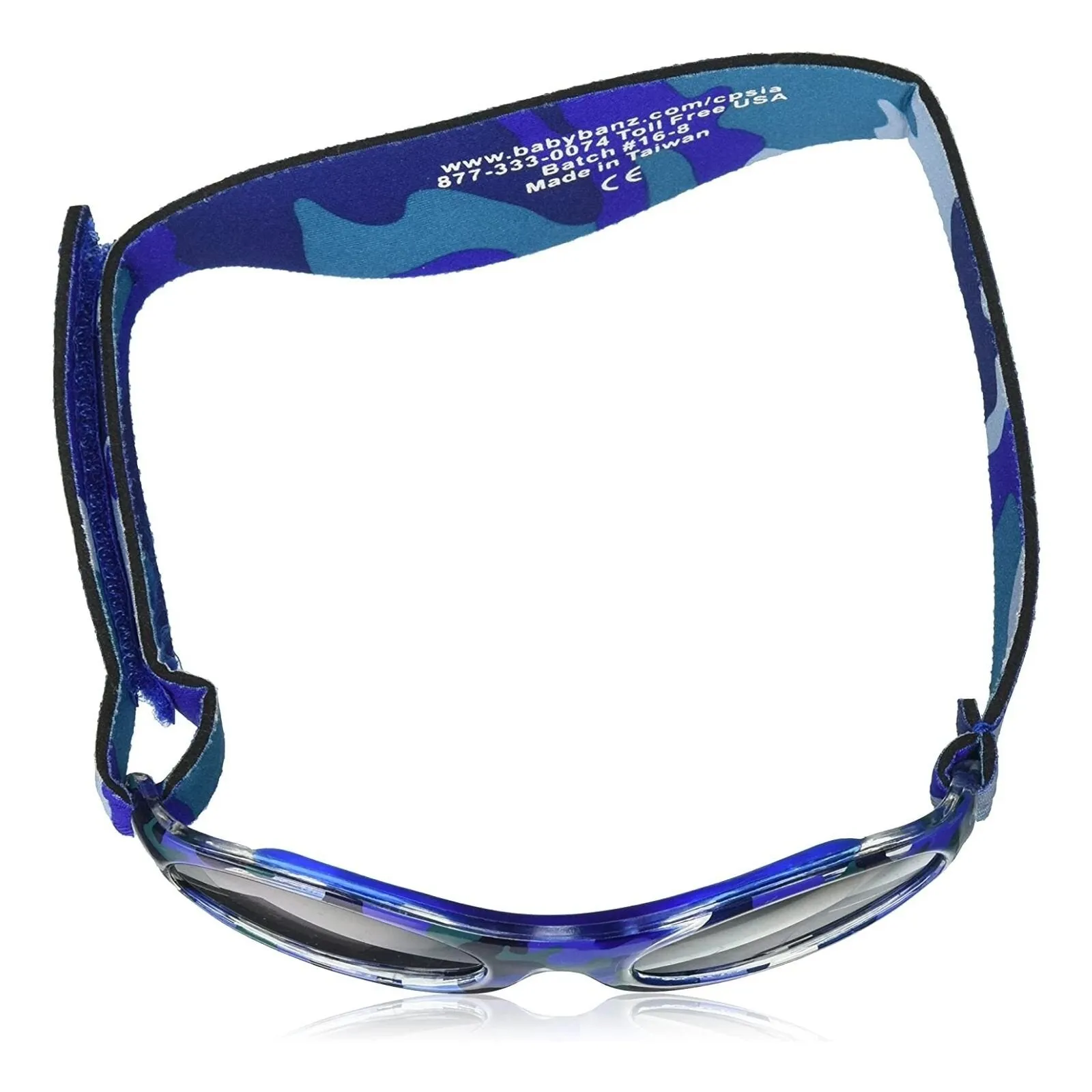 Baby Banz Adventurer Sunglasses 0-2 yrs - Blue Camo