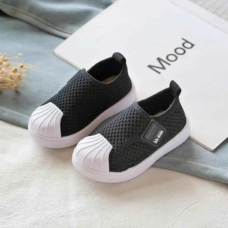 Children's Casual Shoes - Soft Knitted Fabric Sneakers - TSS308