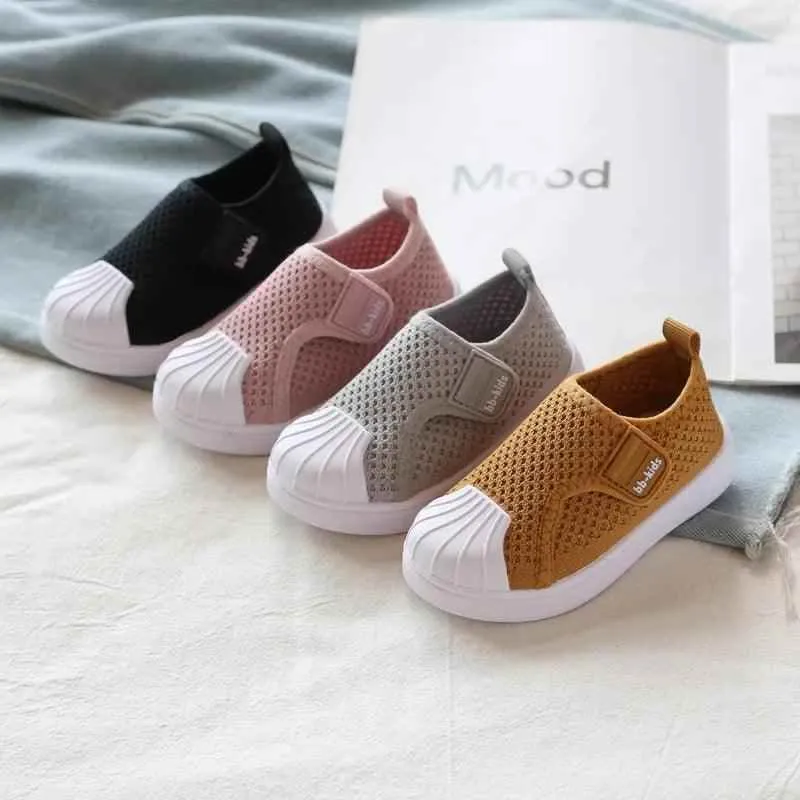 Children's Casual Shoes - Soft Knitted Fabric Sneakers - TSS308