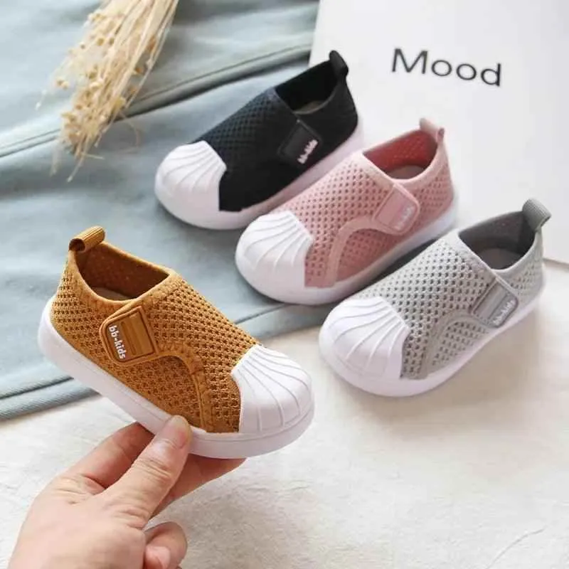 Children's Casual Shoes - Soft Knitted Fabric Sneakers - TSS308