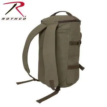 Convertible Canvas Duffle / Backpack - 19 Inches