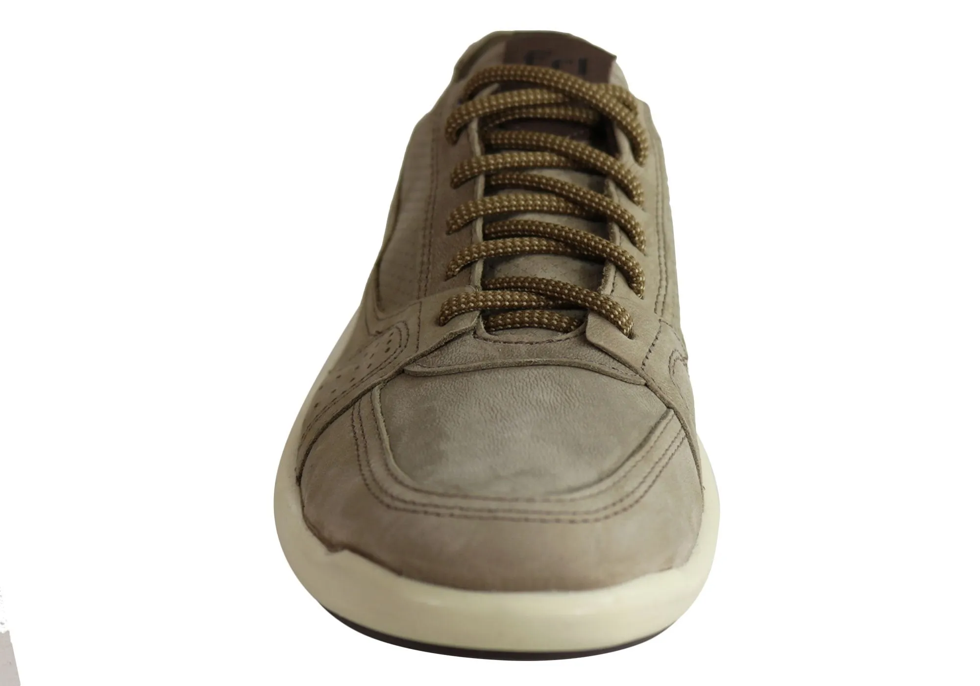 Ferricelli Grant Mens Leather Cushioned Casual Shoes Made In Brazil