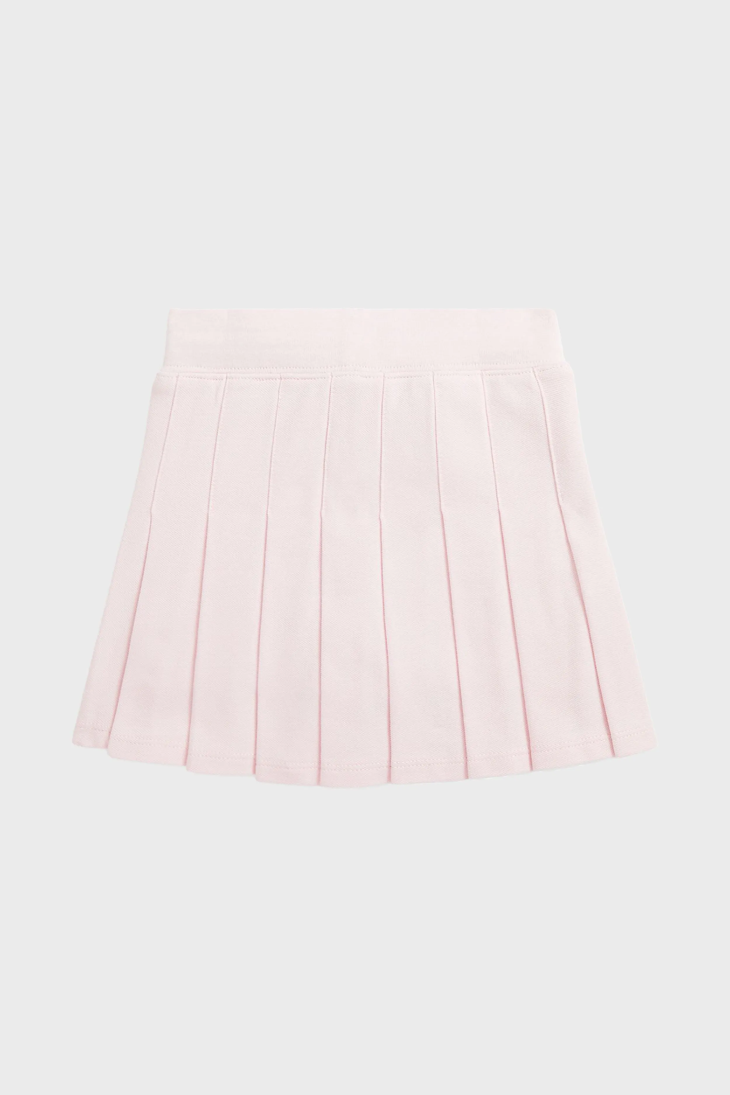 Girls Pleated Mesh Skort