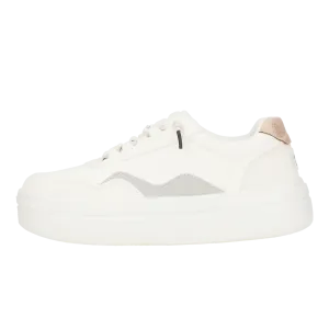 Hey Dude Womens Hudson Lift Metallic White