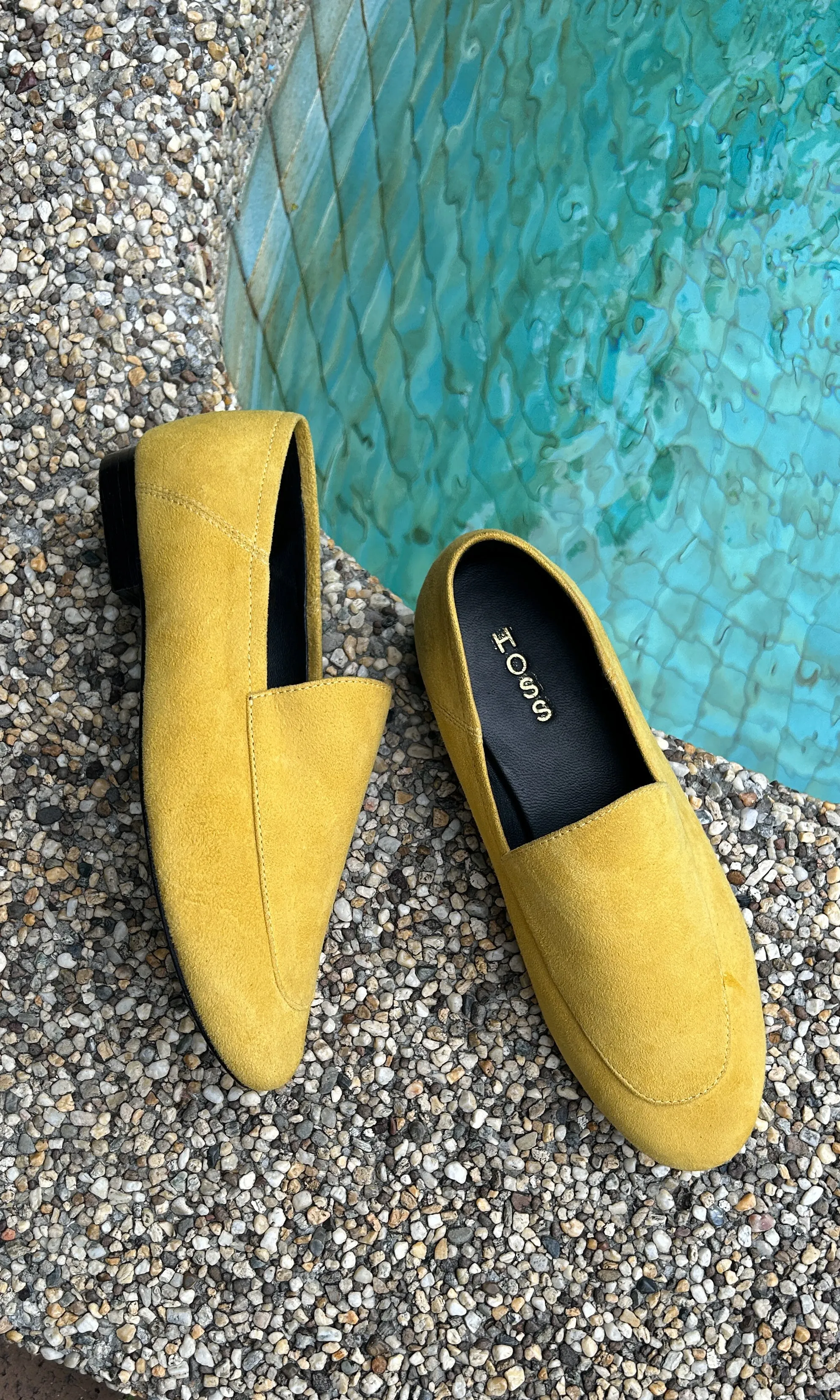 HOSS Suede Loafer -  Yellow/ Mustard