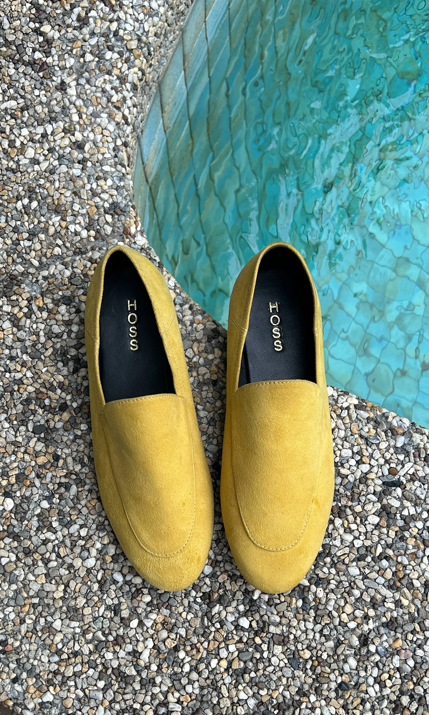 HOSS Suede Loafer -  Yellow/ Mustard