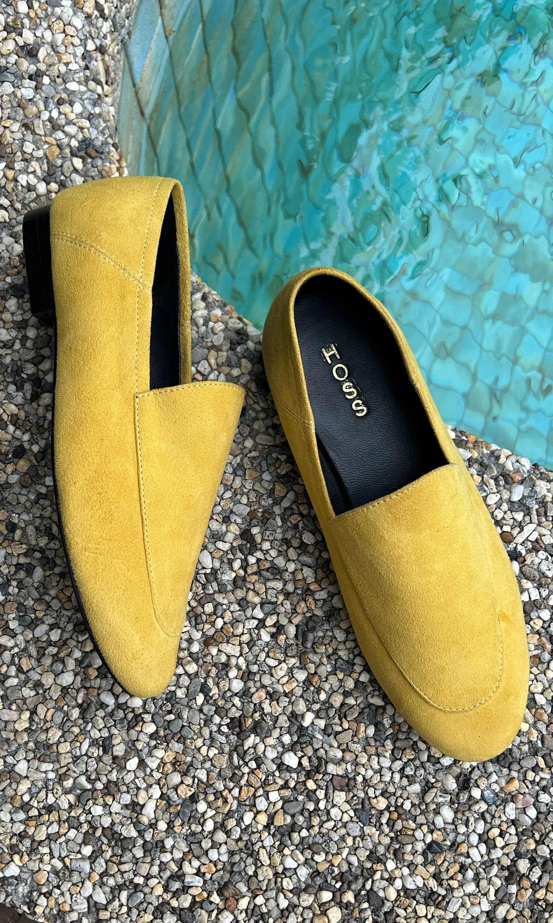 HOSS Suede Loafer -  Yellow/ Mustard