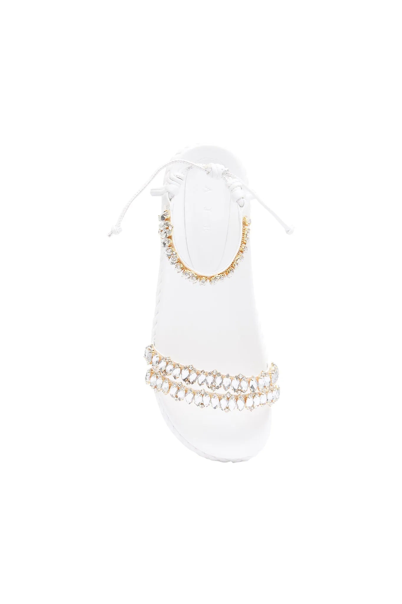 Jewel Platform Sandal