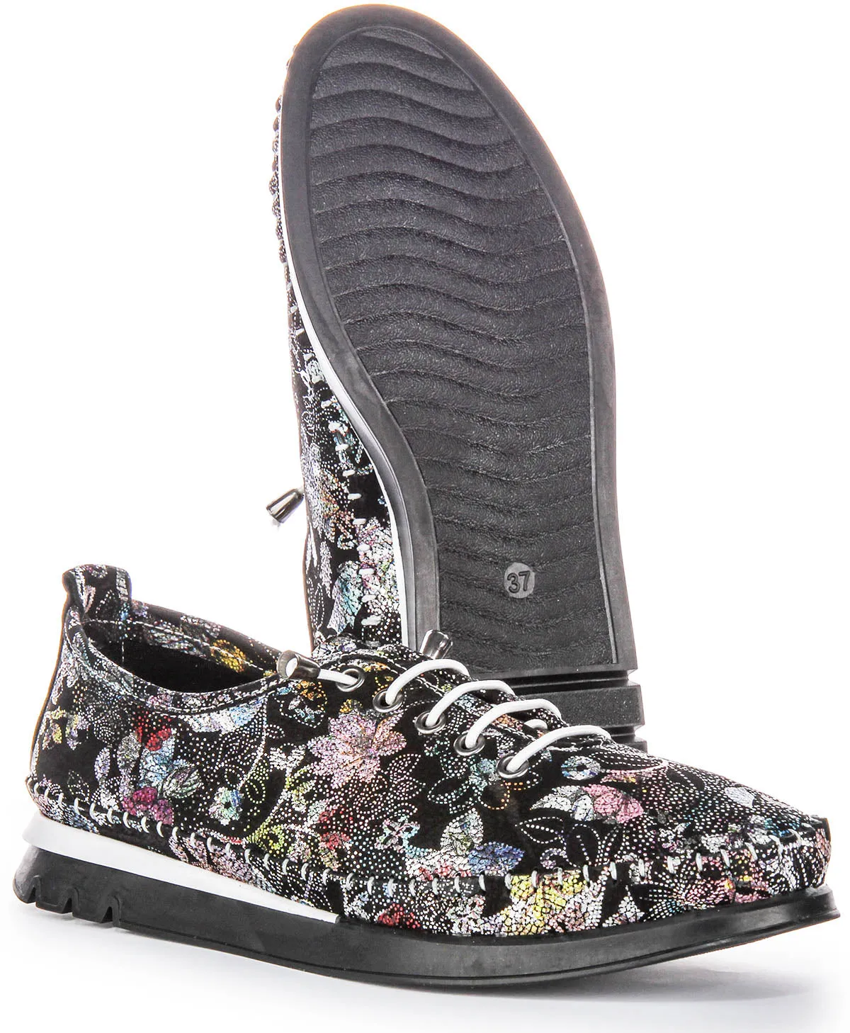 Justinreess England Bryony In Black Flower For Women