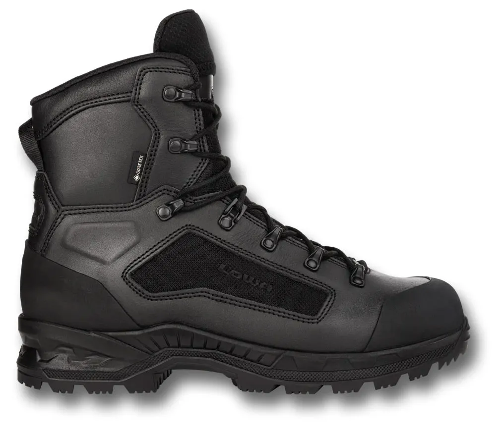 LOWA BREACHER MID BOOTS BLACK GTX