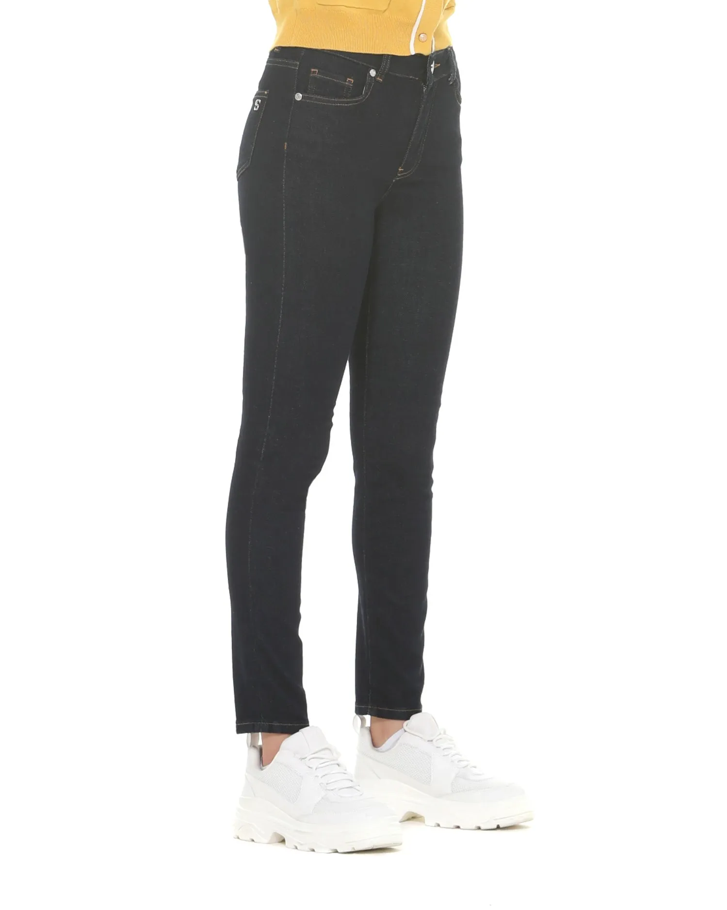 Medium-waist jeans slim