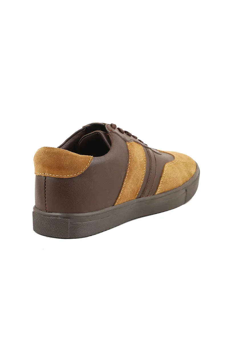 Men Casual Sneakers M54044-Coffee