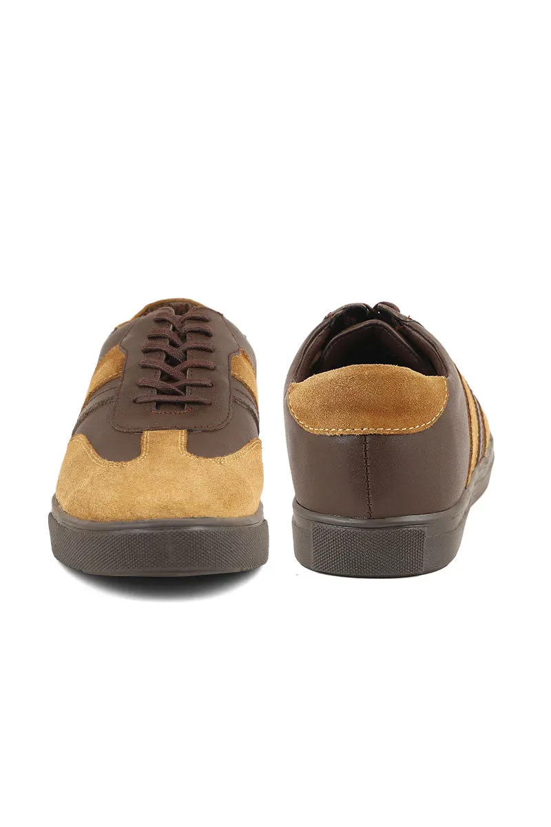 Men Casual Sneakers M54044-Coffee