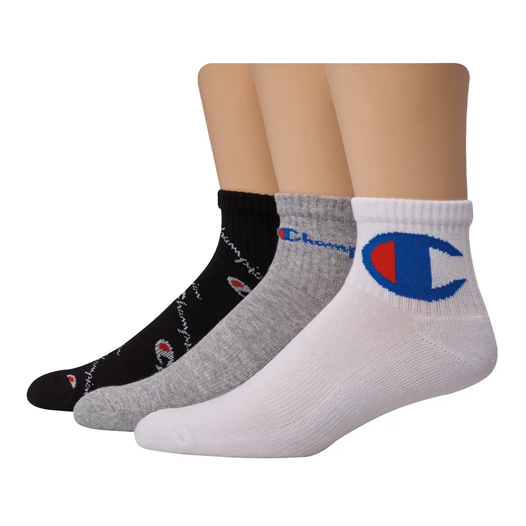 Men's Champion 3PK Ankle Socks