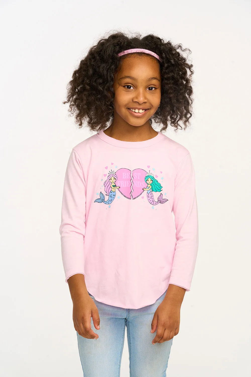 Mermaid Bestie Long Sleeve Tee