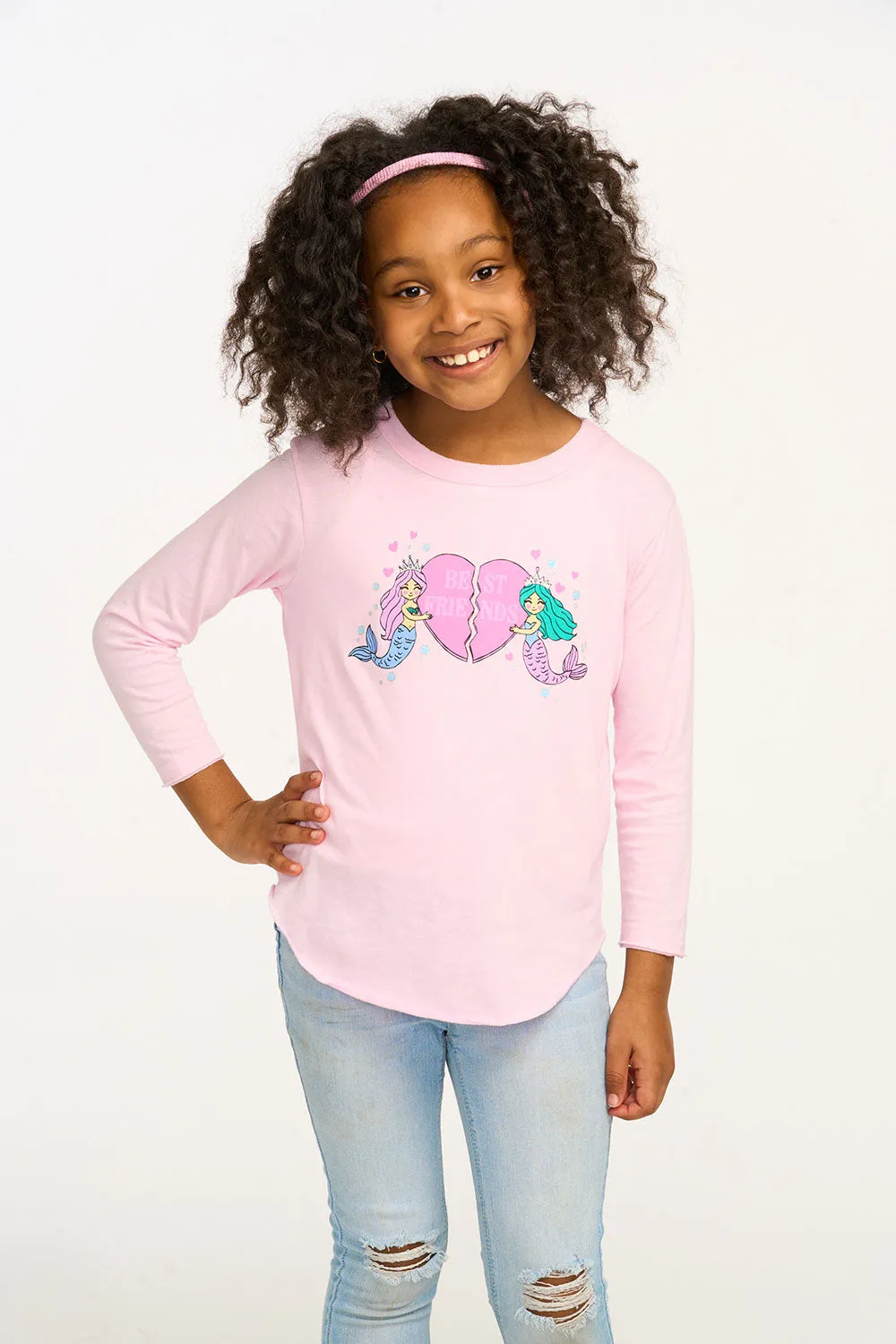 Mermaid Bestie Long Sleeve Tee