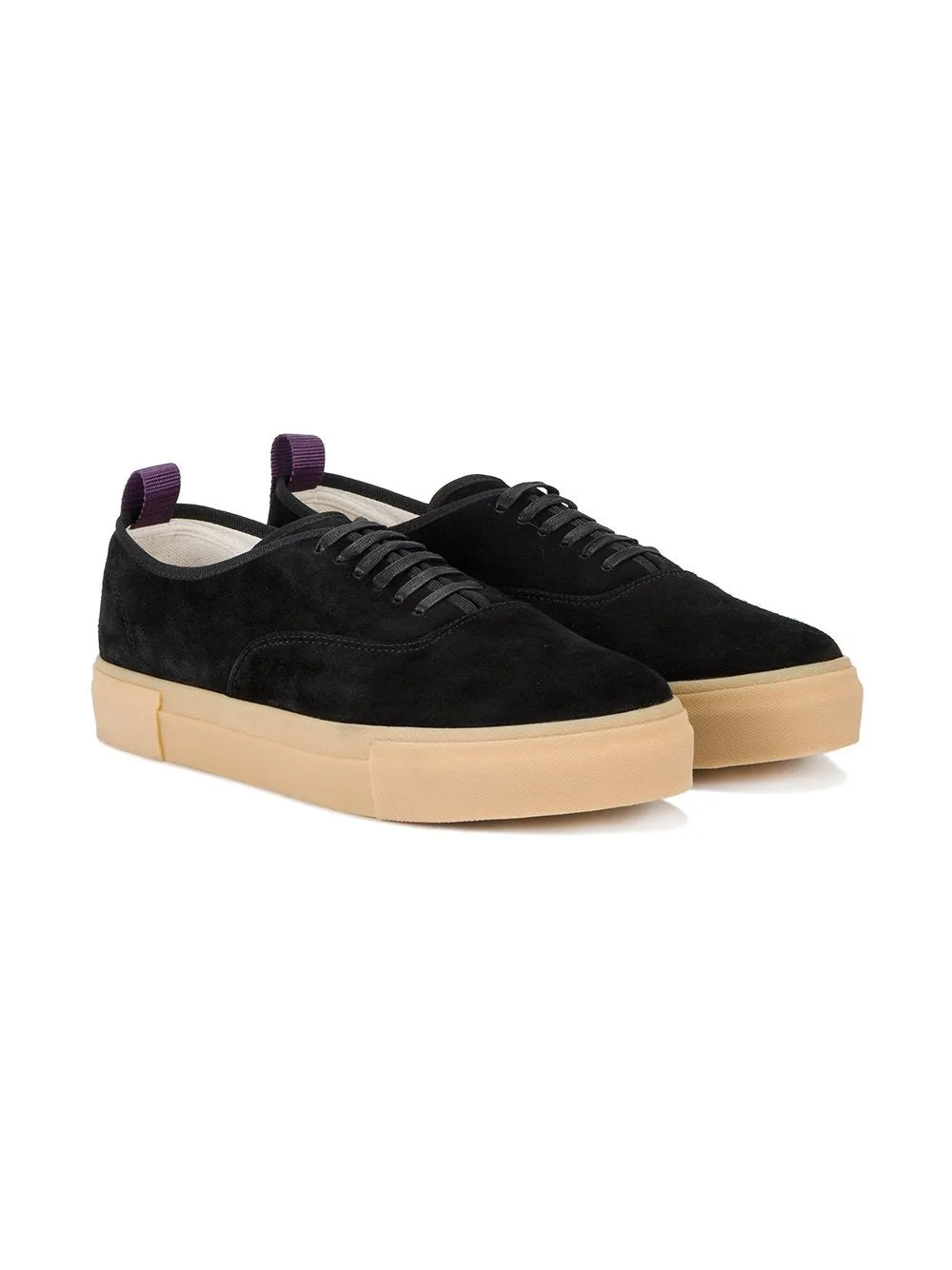 Mother Suede Sneakers Black Gum