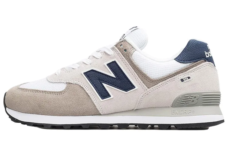 New Balance 574 Gray White Navy