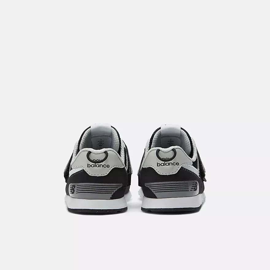 New Balance Black 574 New-B Hook & Loop Toddler Sneaker