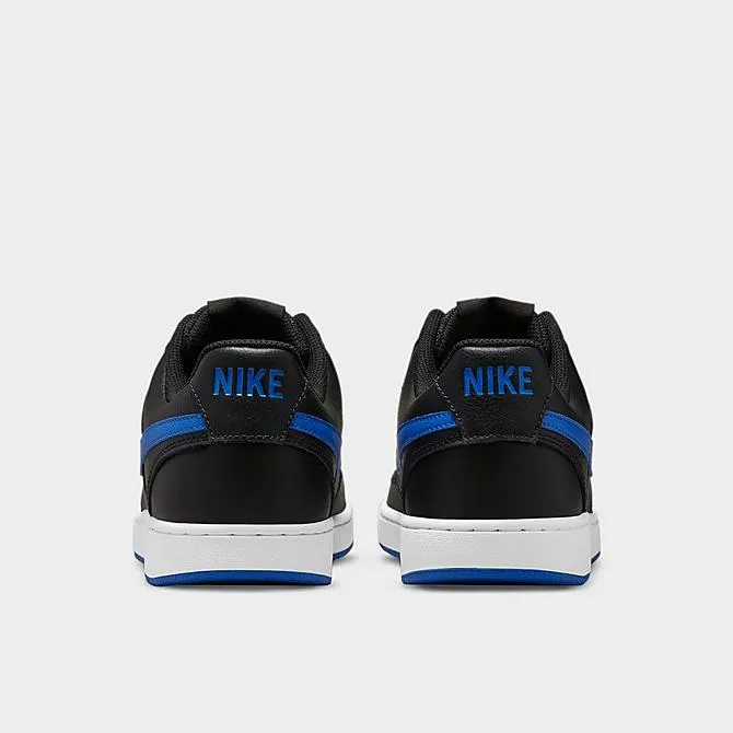 NIKE COURT VISION LO - BLACK/GAME ROYAL-WHITE