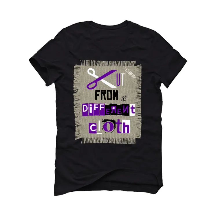 Nike SB Dunk Low “Court Purple” | illcurrency Black T-Shirt (Cut from a different cloth)