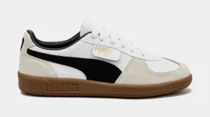 Palermo Leather Mens Lifestyle Shoes (White/Black)