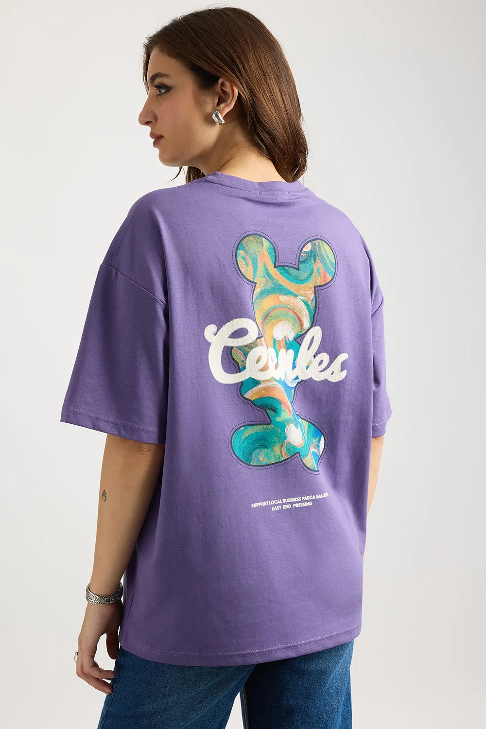 Purple Graffiti T-Shirt