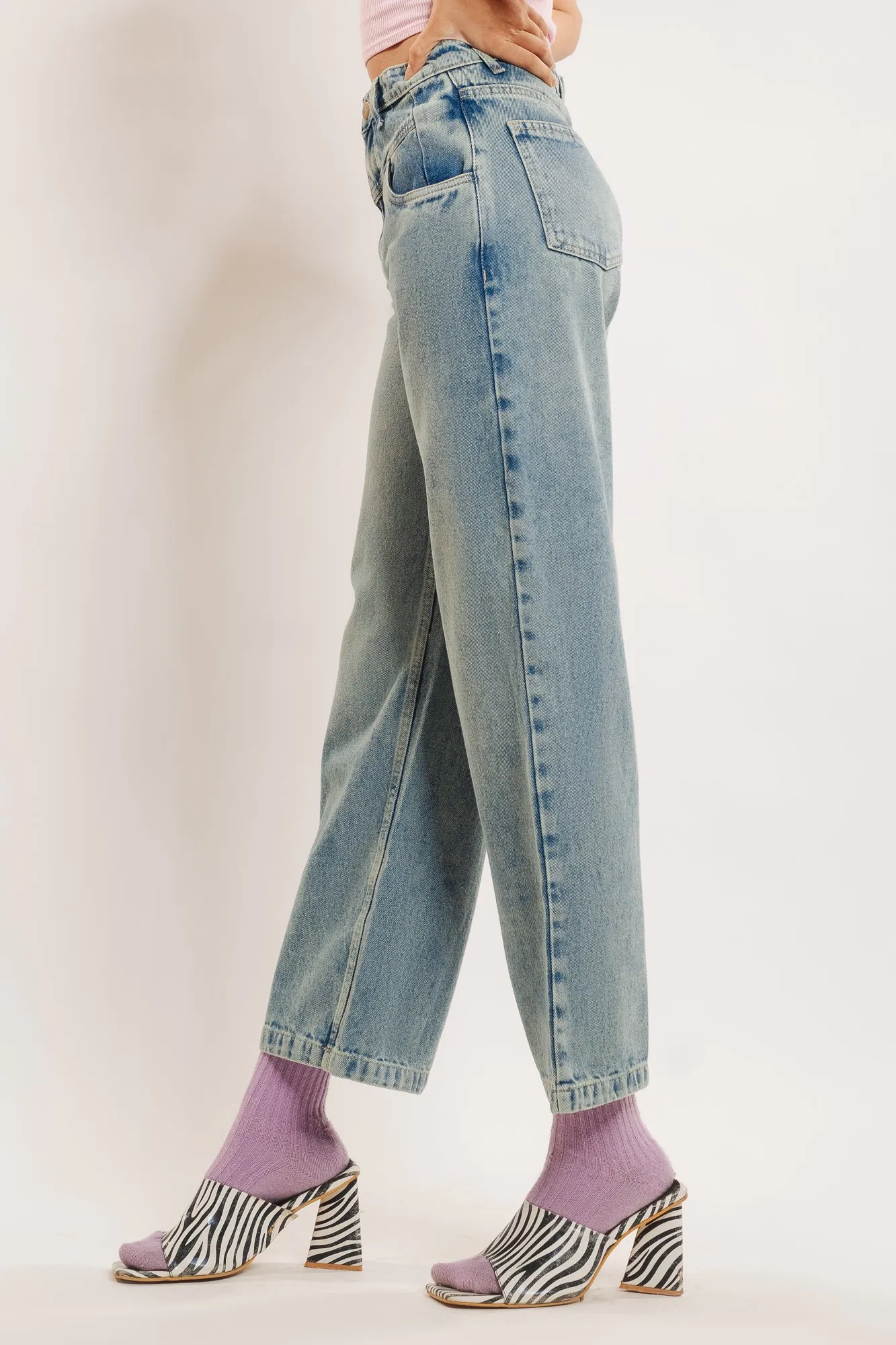 Retro Front Yoke Jeans