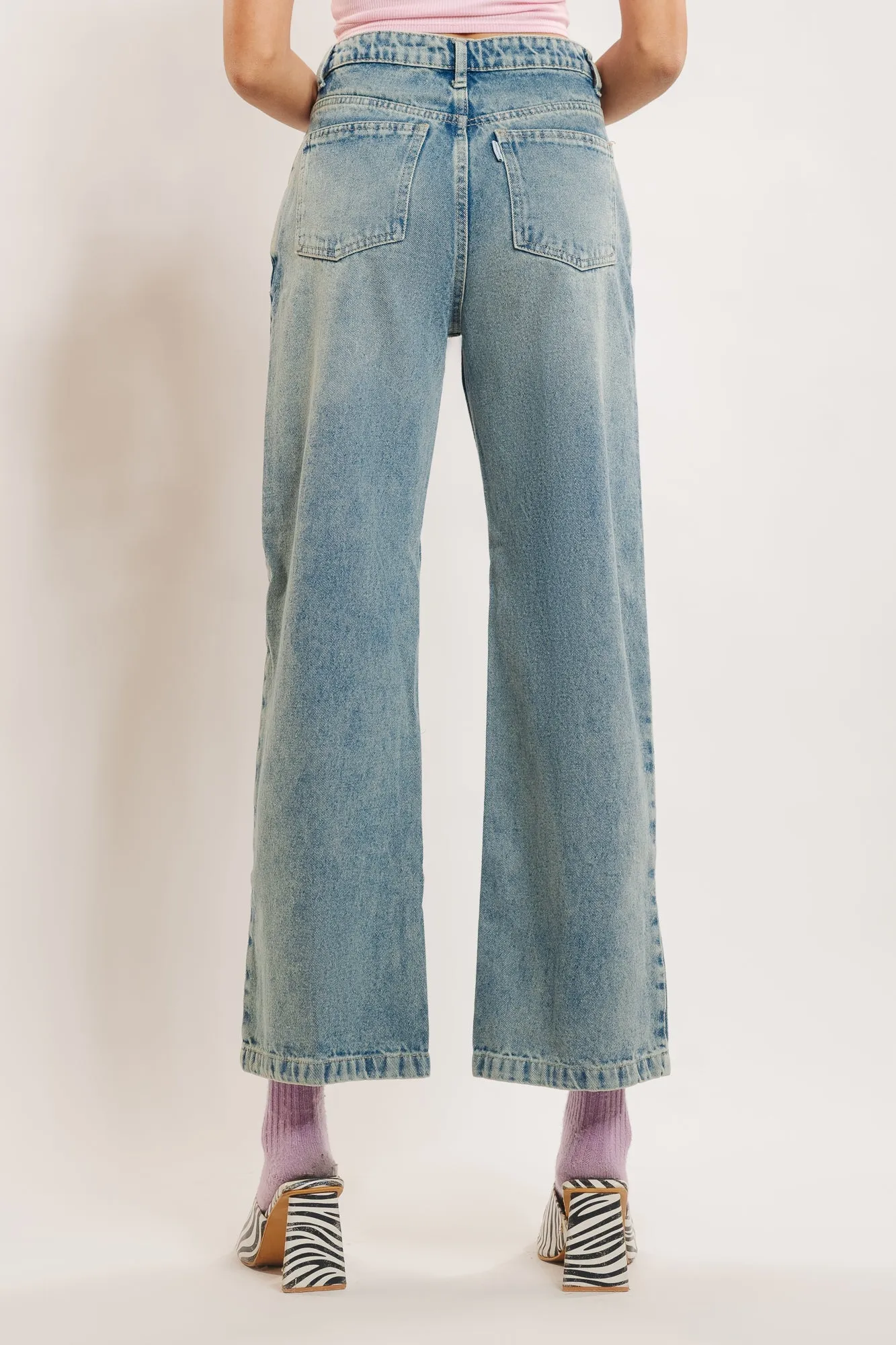 Retro Front Yoke Jeans