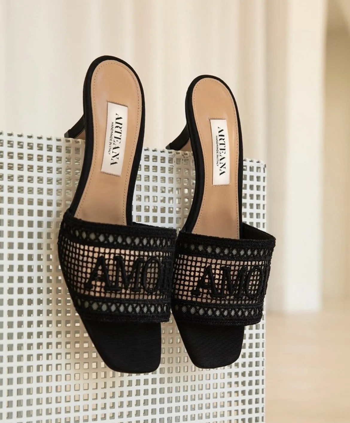 Roma 50 Heel - Black