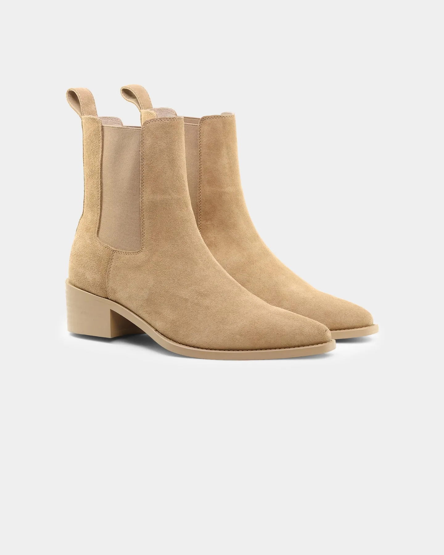 Saint Morta Nomad Pointy Toe Chelsea Boot Mocha