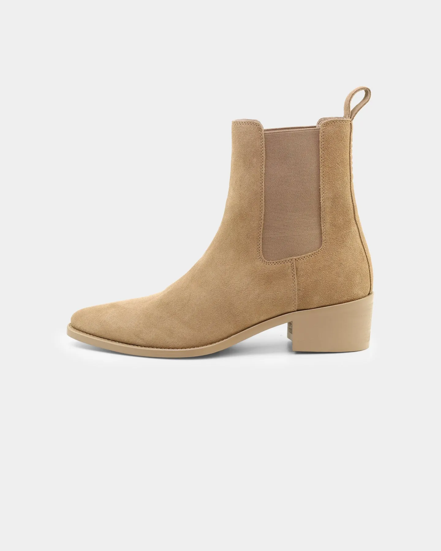 Saint Morta Nomad Pointy Toe Chelsea Boot Mocha