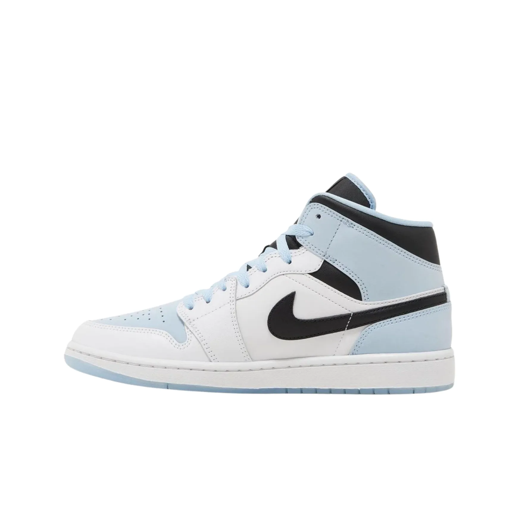 Sneakers Nike Air Jordan 1 Mid Se - White Ice Blue/Black