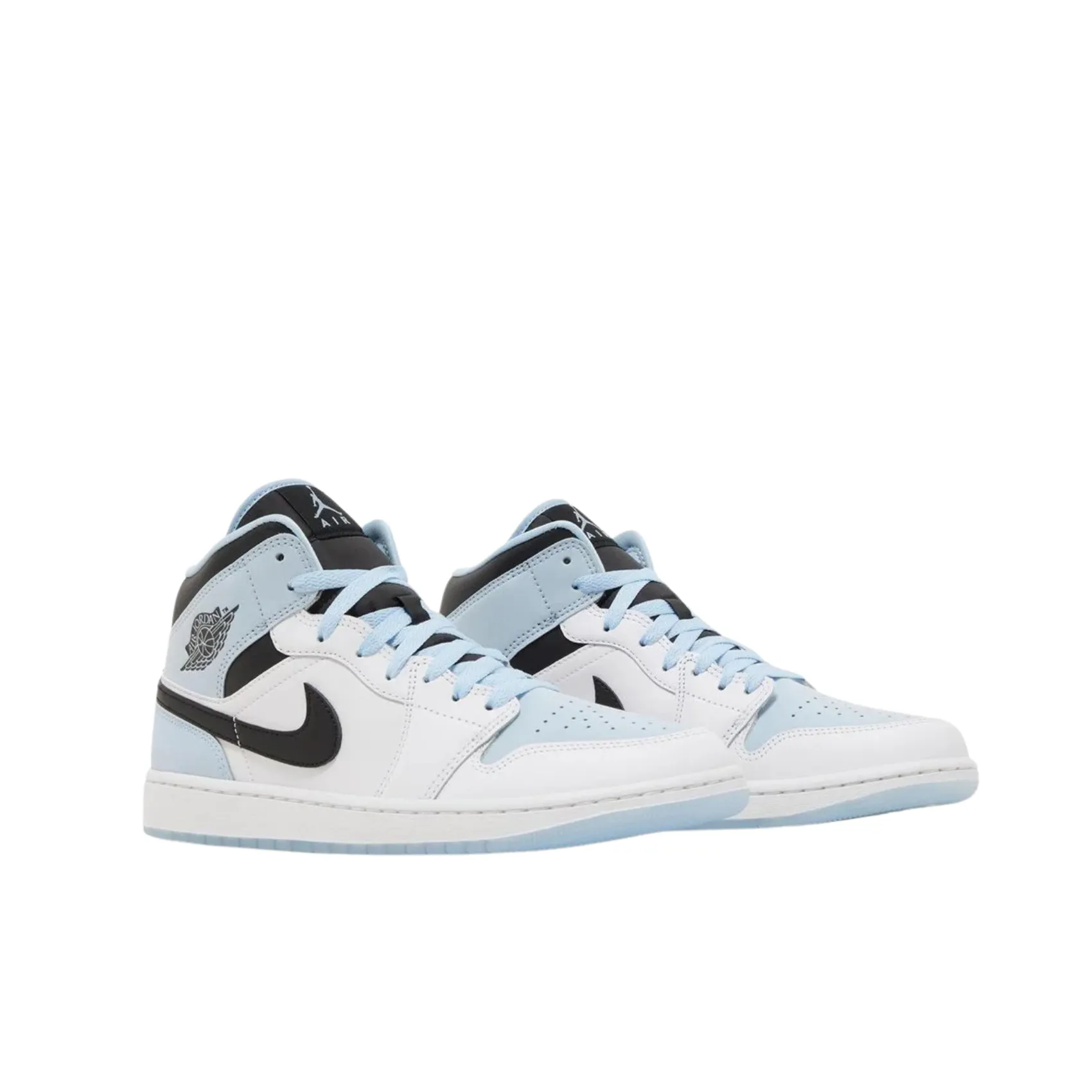 Sneakers Nike Air Jordan 1 Mid Se - White Ice Blue/Black