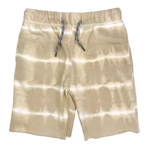 TIE DYE STRIPE CAMP SHORTS