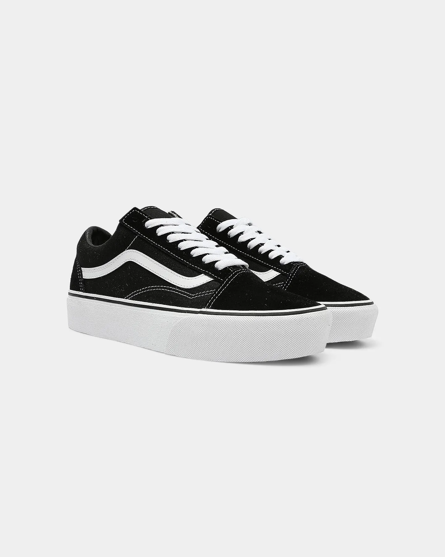 Vans Women's Old Skool Platform Black/White