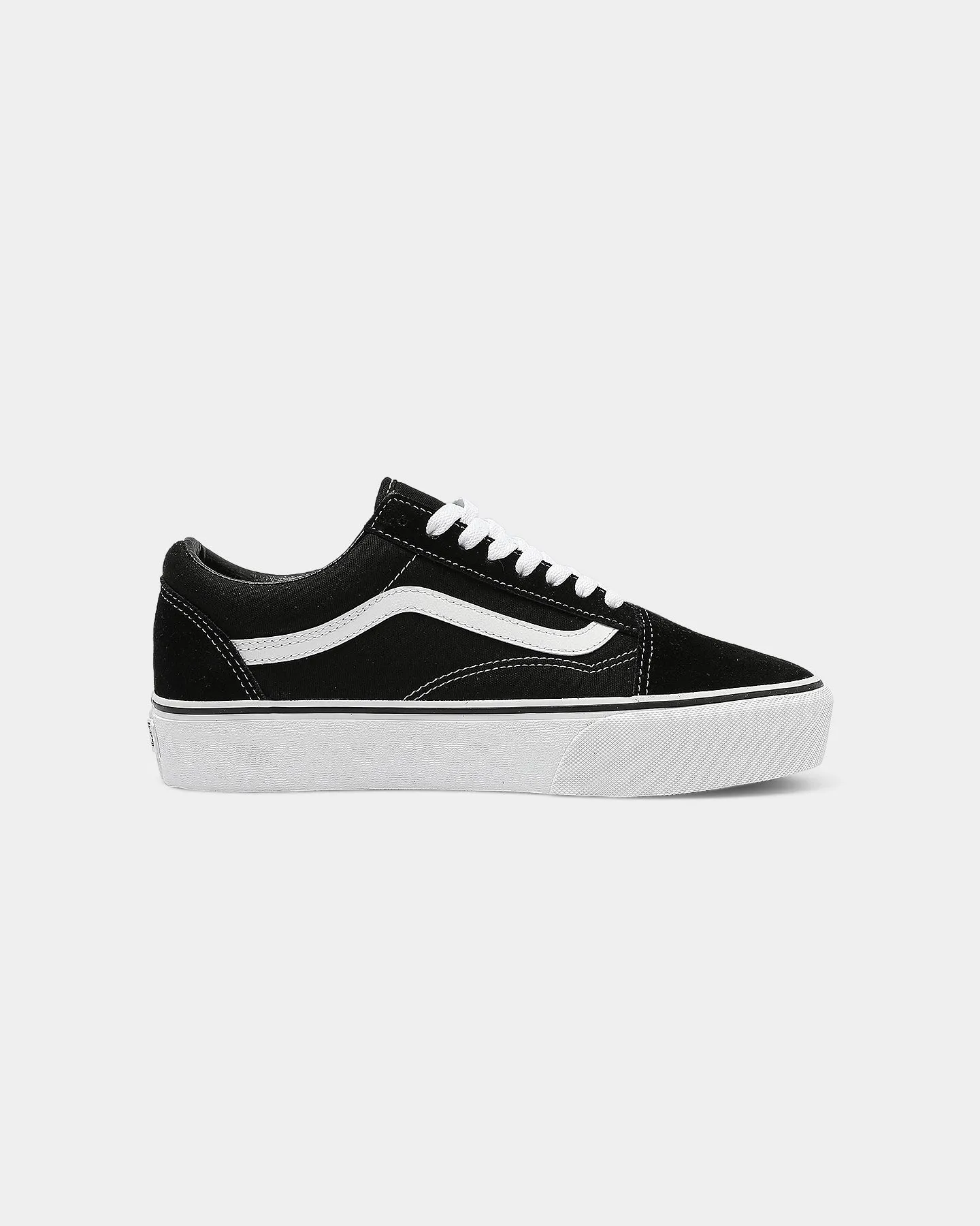 Vans Women's Old Skool Platform Black/White